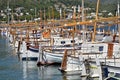 Boats at El Port de la Selva in Spain